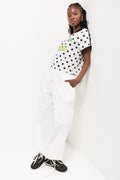 White Balloon Fit Pants (2)