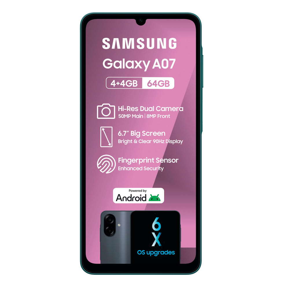 Samsung A07 64GB Green Telkom