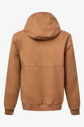 Brown Twill Zip Up Jacket (1)