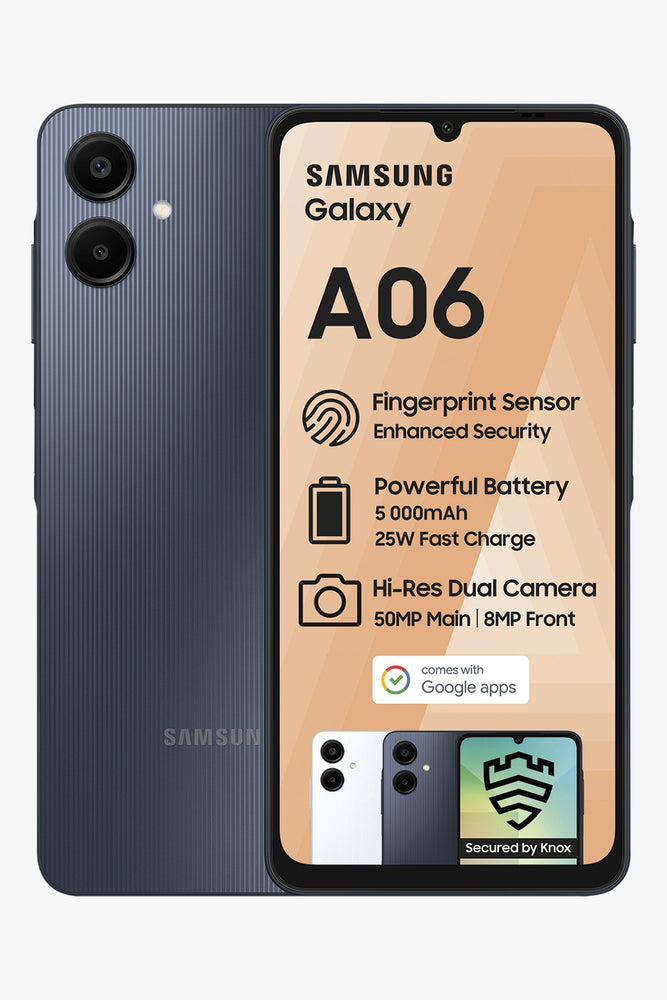 Samsung Galaxy A06 128GB Black Vodacom